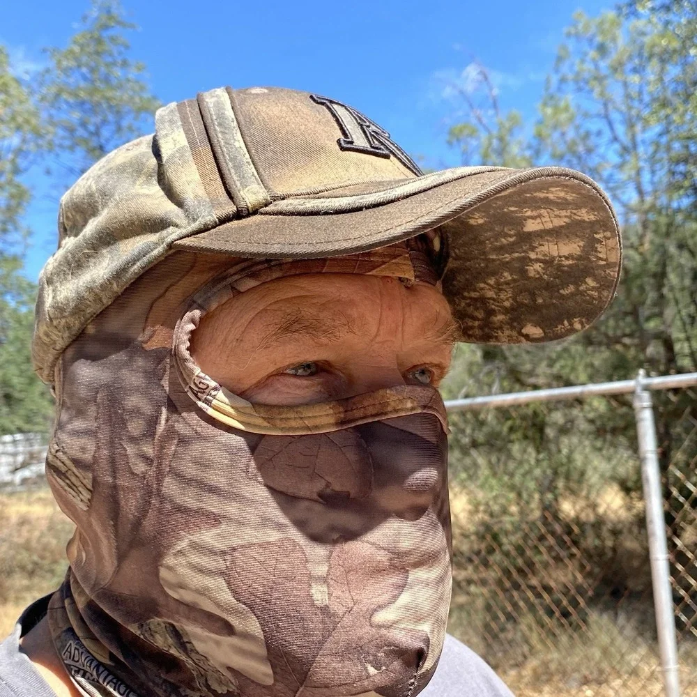Cabela's Camo Face Mask Advantage Timber Pullover One Size